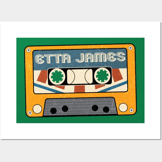 vintage Etta James Wall Art by bardo_bardon